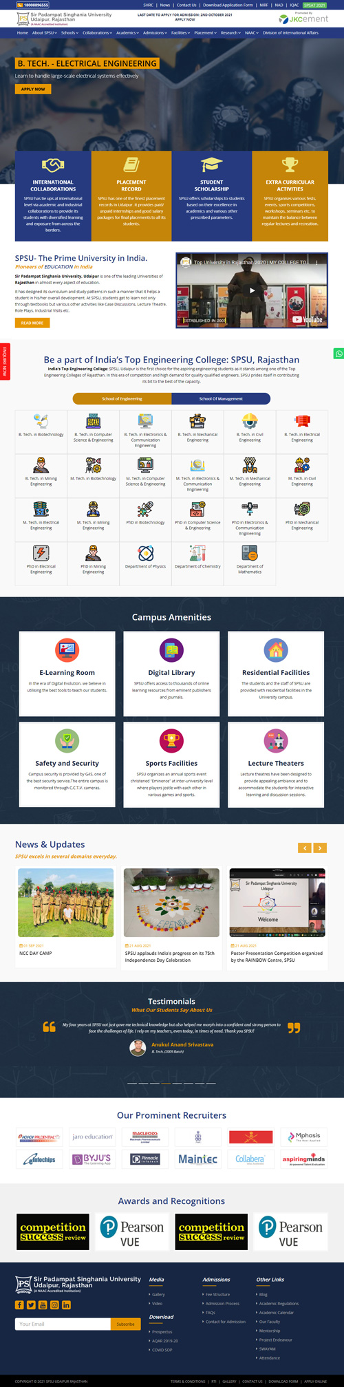 Sir Padampat Singhania University