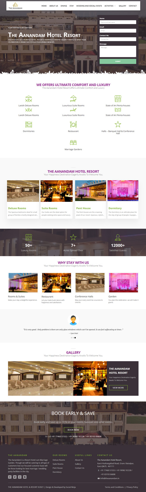 The Aanandam Hotel Resort